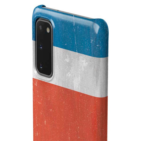 Costa Rican Flag Distressed Galaxy S20 Lite Case